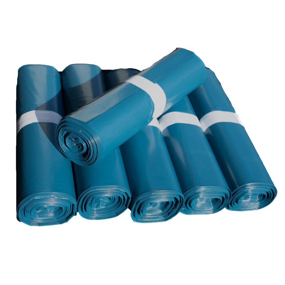 Blaue Müllbeutel 