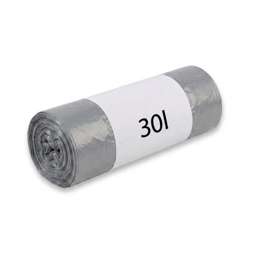 30 Liter Müllbeutel, grau